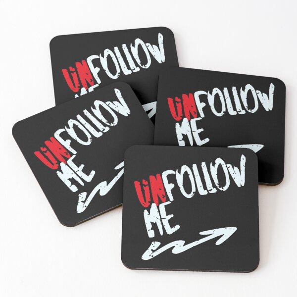 Item preview, Follow - UnFollow Pun (Funny Social Media Quote) designed and sold by SassyClassyMe.
