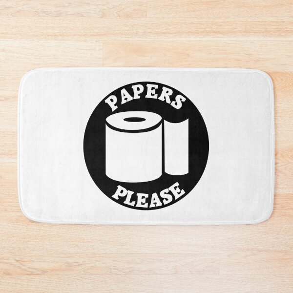 Item preview, Paper please - Get your Toilet paper designed and sold by NerdySherds.