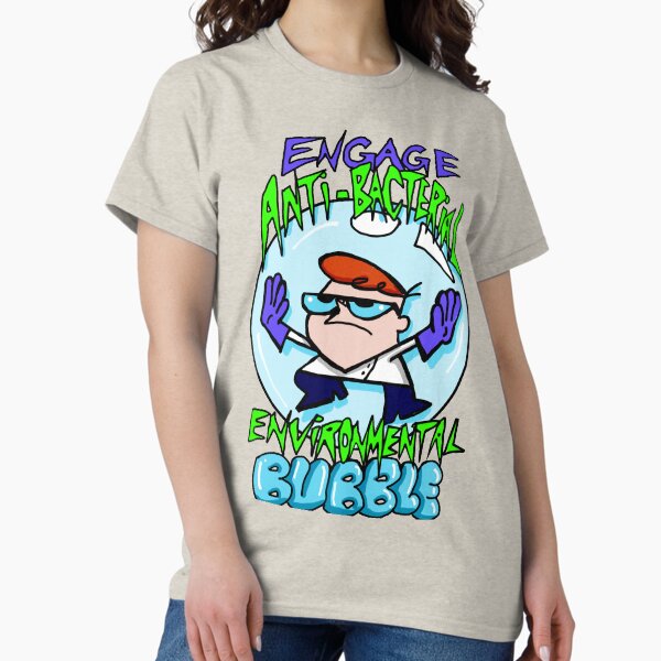 Item preview, Dexter from Dexter's Laboratory™ "Engage Anti-Bacterial Environmental Bubble" Quote designed and sold by sketchNkustom.