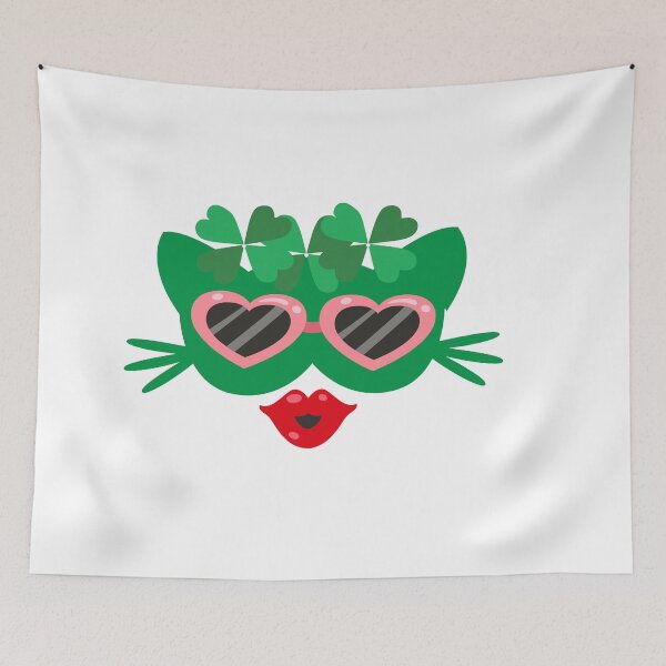Item preview, Girl St Patricks Svg, St Patricks Monogram Svg, Kids St Patricks Day Shirt Svg, Lucky Svg, Cute Kitty Face Svg Cut File for Cricut, Png, Dxf designed and sold by Noui Barka.