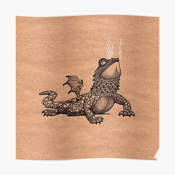 Tiny Dragon Poster
