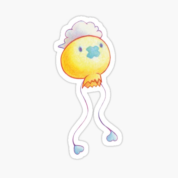 up and away Sticker