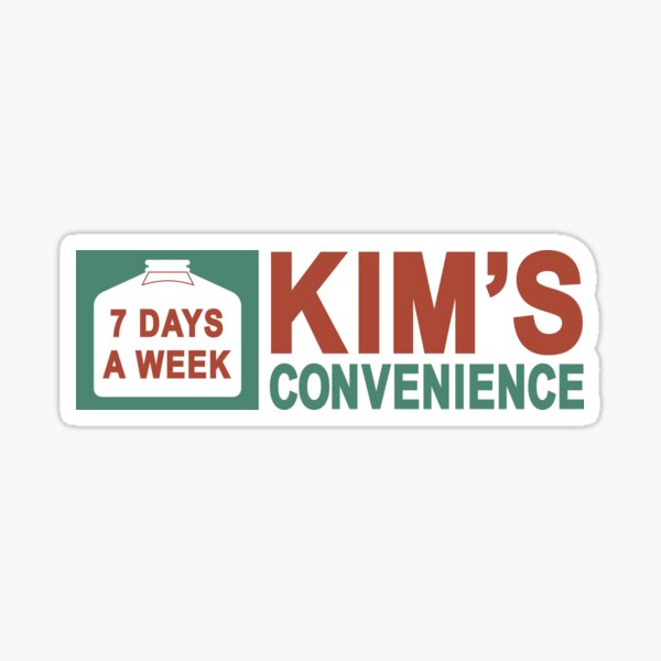 Kim's Convenience Logo Sticker