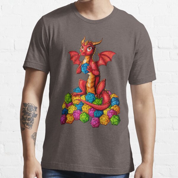 Baby Dragon DnD Dice Hoarder Essential T-Shirt
