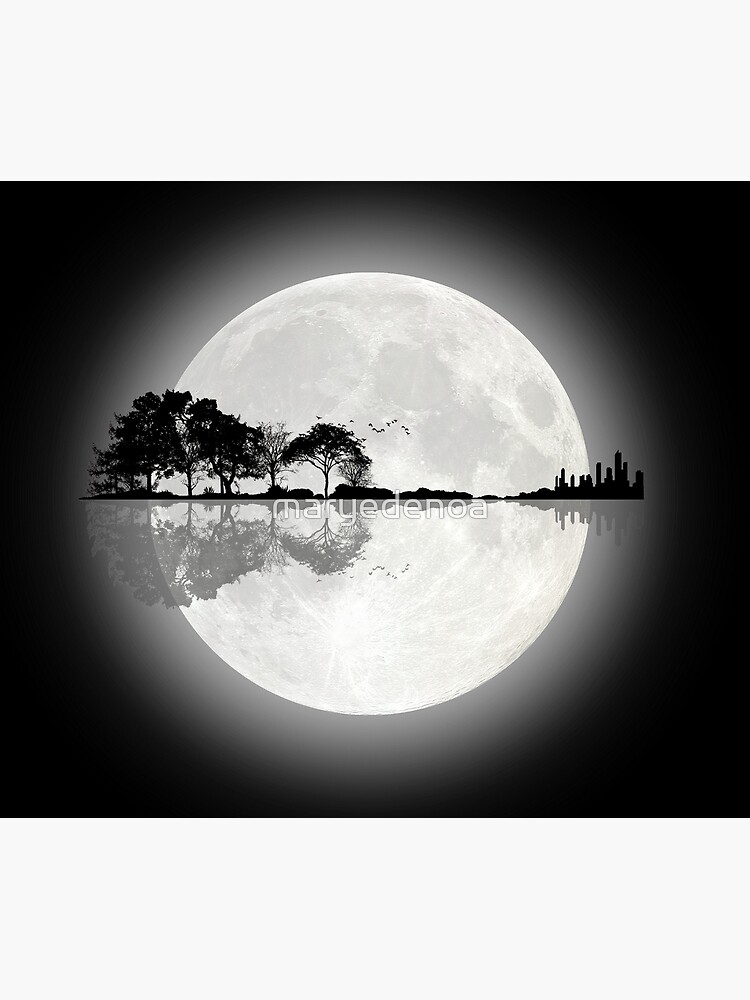 Moonlight Nature Guitar by maryedenoa