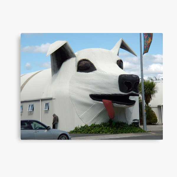 A Mad Dog House Canvas Print