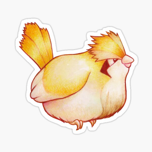 chirpy girl Sticker