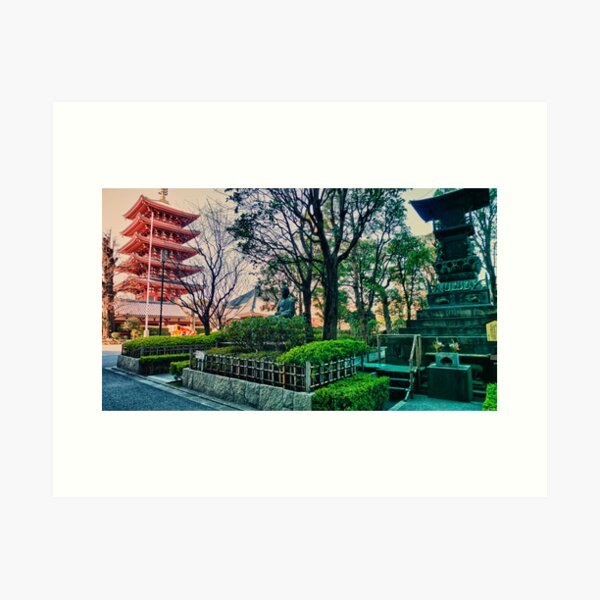 Asakusa, Tokyo, Japan Art Print