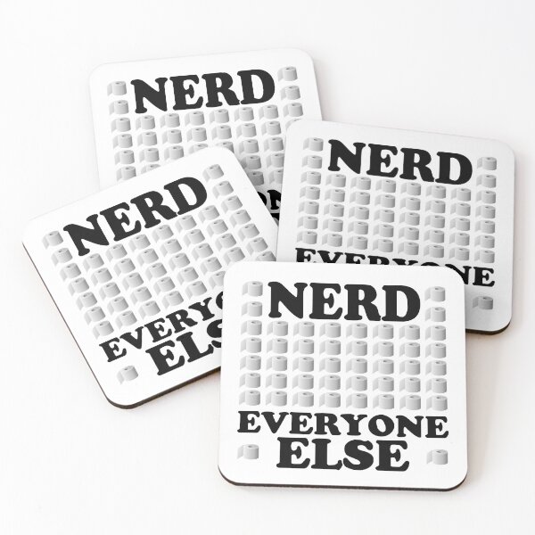 Item preview, The difference between a nerd and everyone else designed and sold by NerdySherds.