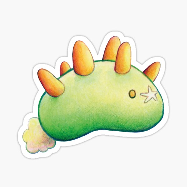 cool cucumber Sticker