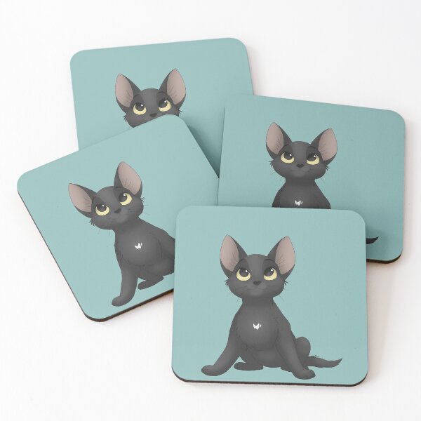 Item preview, Piebalt black kitten  designed and sold by Isa Bredt.