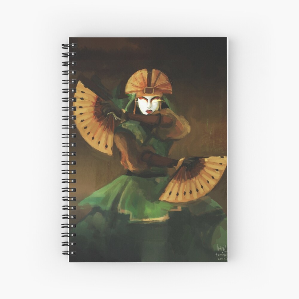 Avatar Kyoshi Spiral Notebook