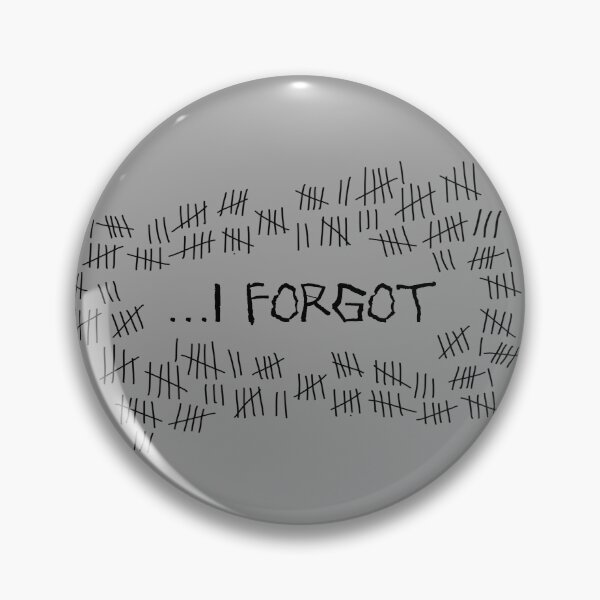 Item preview, I Forgot #5 designed and sold by SyPhelan.