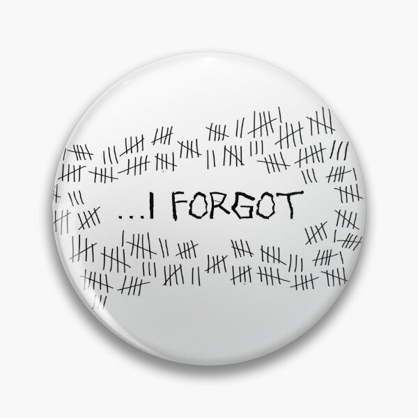 Item preview, I Forgot #4 designed and sold by SyPhelan.
