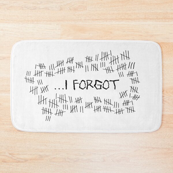 Item preview, I Forgot #4 designed and sold by SyPhelan.