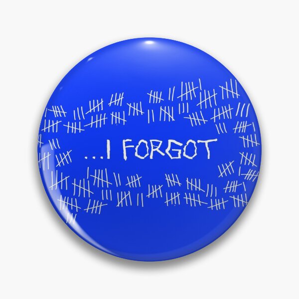 Item preview, I Forgot #3 designed and sold by SyPhelan.