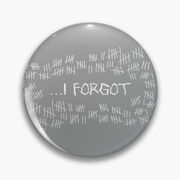 Item preview, I Forgot #2 designed and sold by SyPhelan.
