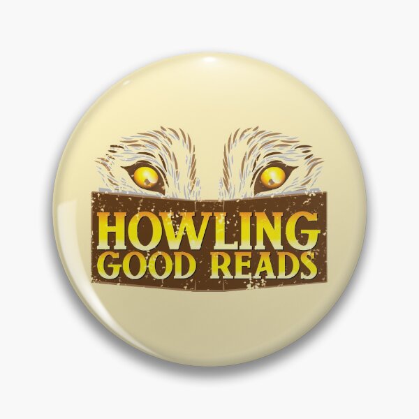 Item preview, Howling good reads distressed version  designed and sold by jazzydevil.