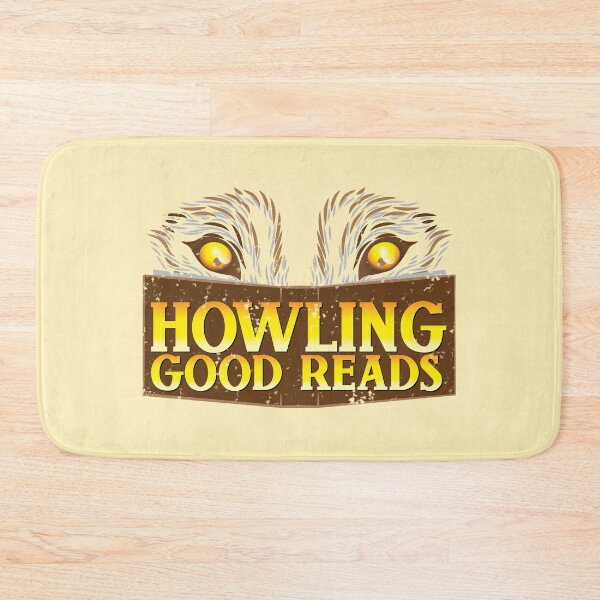 Item preview, Howling good reads distressed version  designed and sold by jazzydevil.