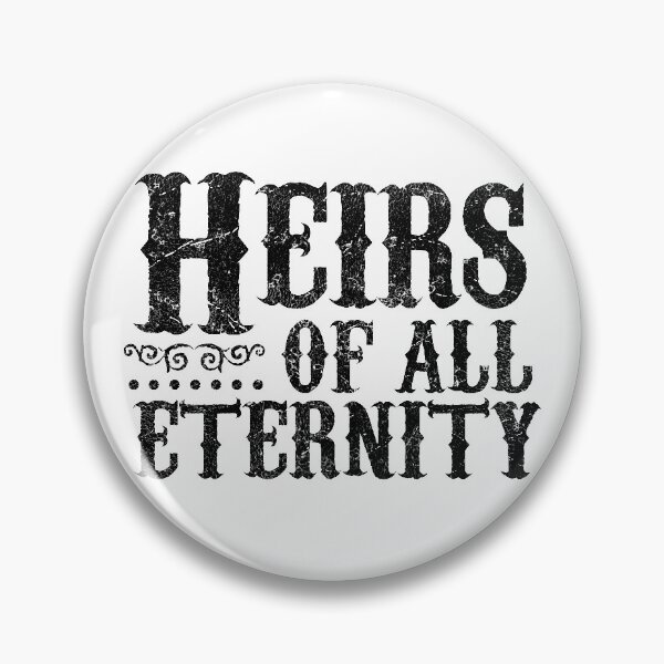 Item preview, Heirs of all Eternity rustic lettering designed and sold by Fashionmonger.