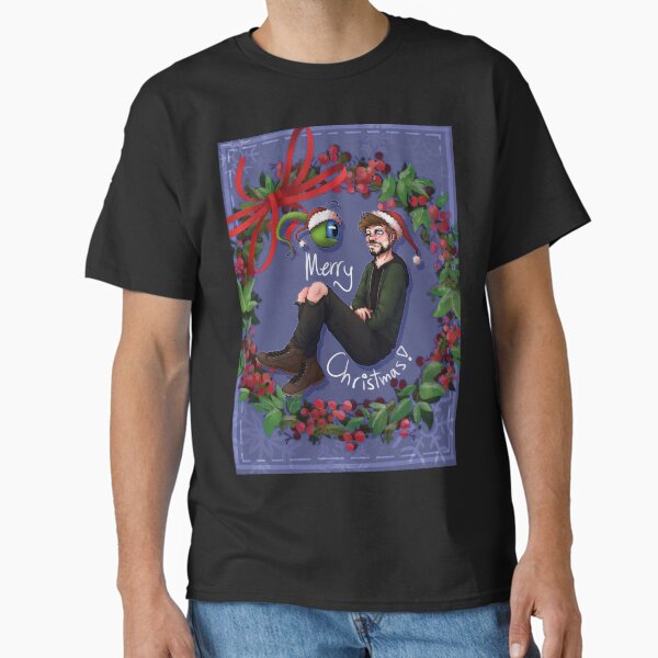 Jacksepticeye Christmas Card Classic T-Shirt