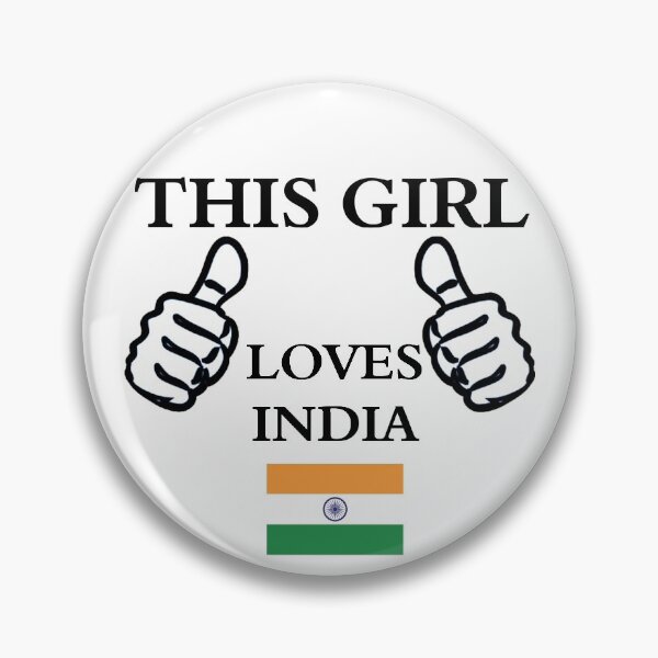 Item preview, THIS GIRL LOVES INDIA  designed and sold by eufouria.