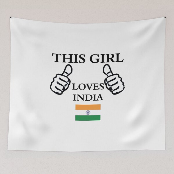 Item preview, THIS GIRL LOVES INDIA  designed and sold by eufouria.