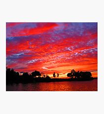 Sky Blaze at Frink Photographic Print