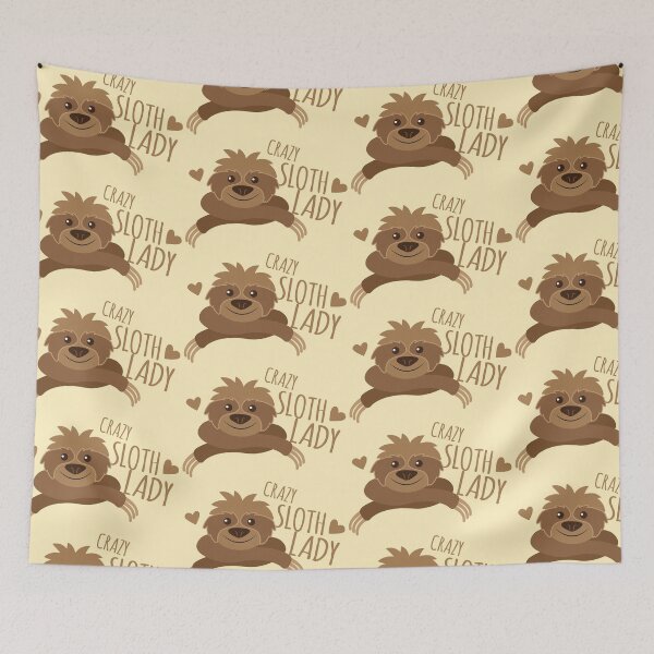 Item preview, Crazy sloth lady designed and sold by jazzydevil.