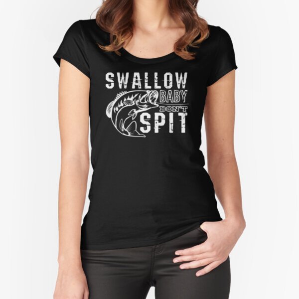 Swallow baby don't spit carp fishing shirt