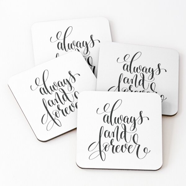 Item preview, Always And Forever Inspirational and Motivational Quotes designed and sold by ProjectX23.