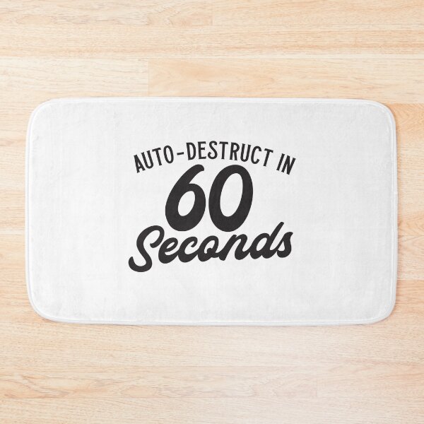 Item preview, Auto Destruct in 6 seconds designed and sold by jazzydevil.