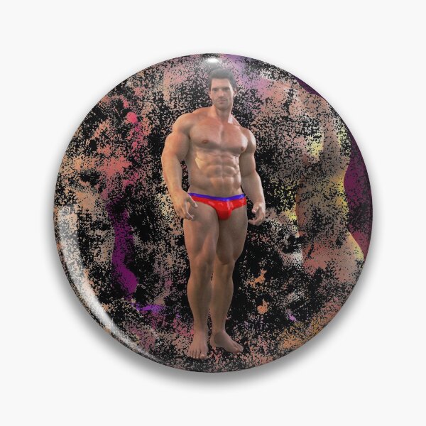 Item preview, Muscle Handsome Man. Swimmer №1 in Halftone. designed and sold by GiorgioN.