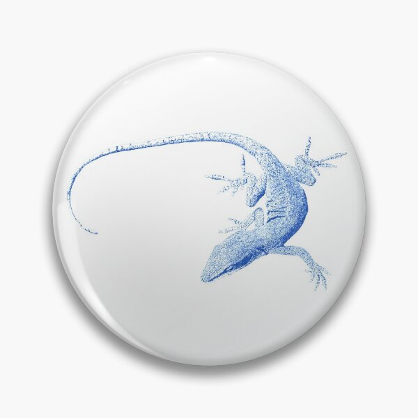 Item preview, lizard, blue designed and sold by dnparker.