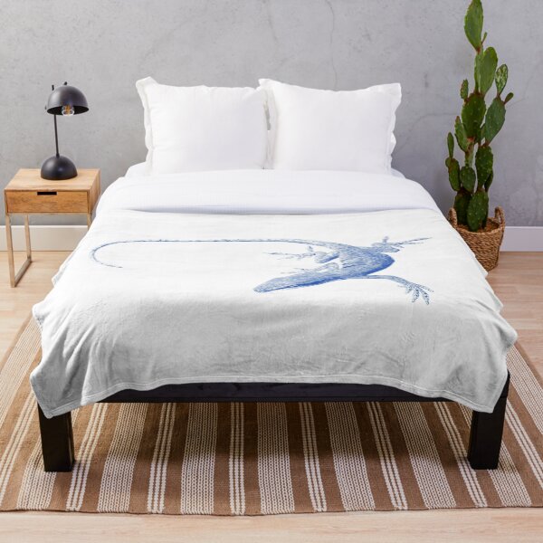 Item preview, lagarto, azul designed and sold by dnparker.