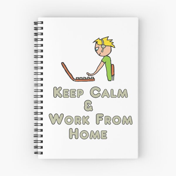 Item preview, Keep Calm and Work From Home designed and sold by Mark-Ewbie.