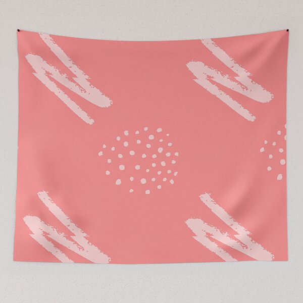 Item preview, Coral Pink Abstract designed and sold by madtoyman.