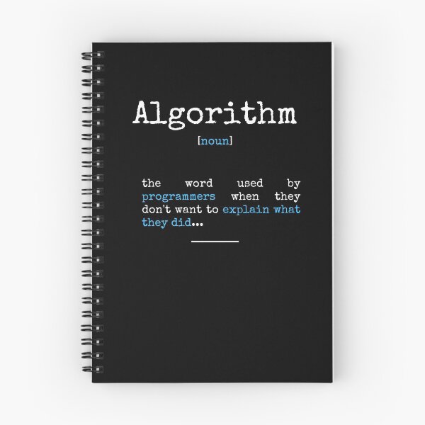 Item preview, Algorithm. Programmer, coding gift with a quote. designed and sold by RoManSmArt.