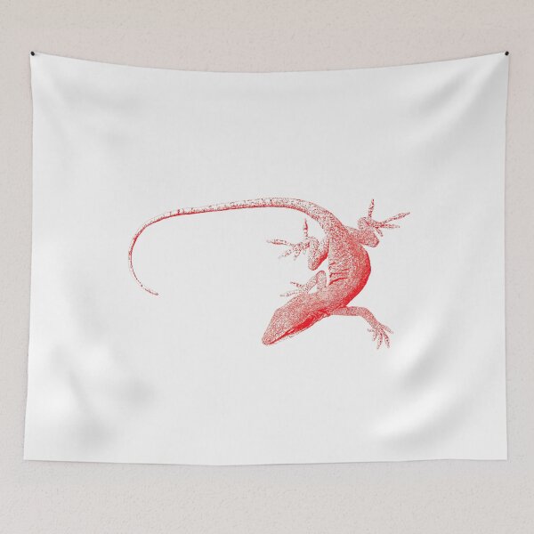 Item preview, lizard, red designed and sold by dnparker.