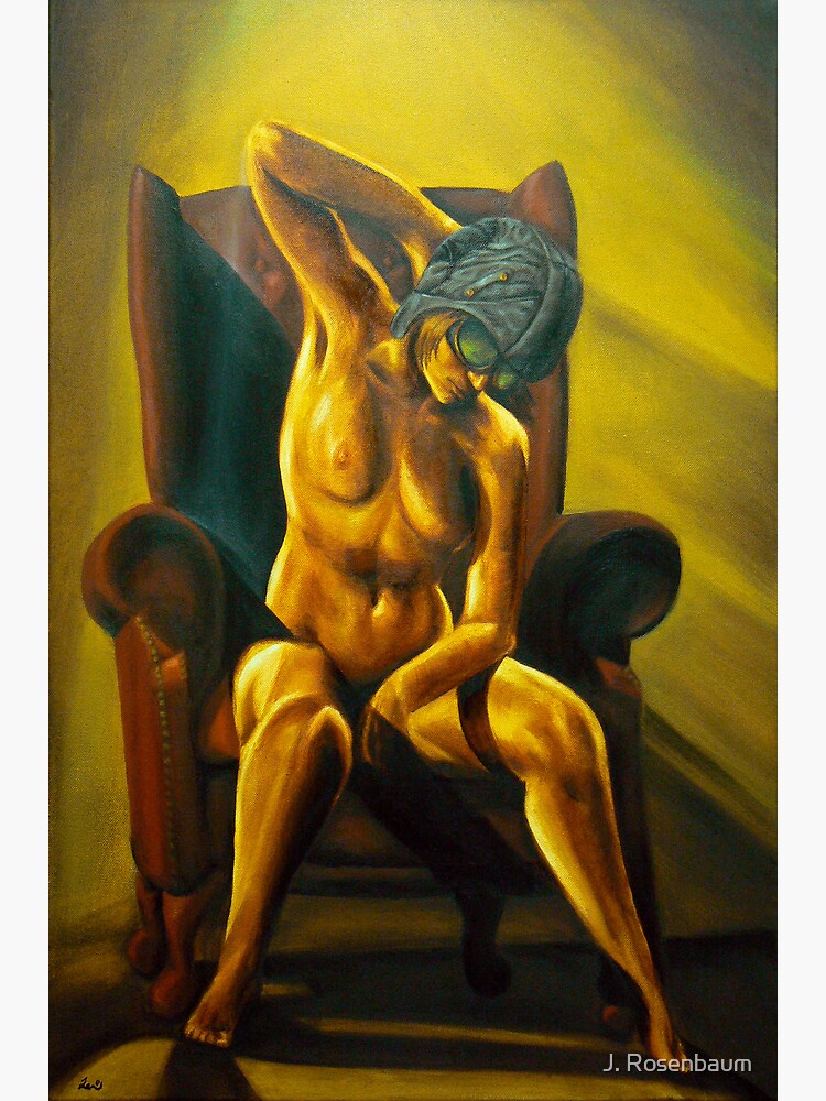 Aviatrix - Steampunk Nude art by Jennie