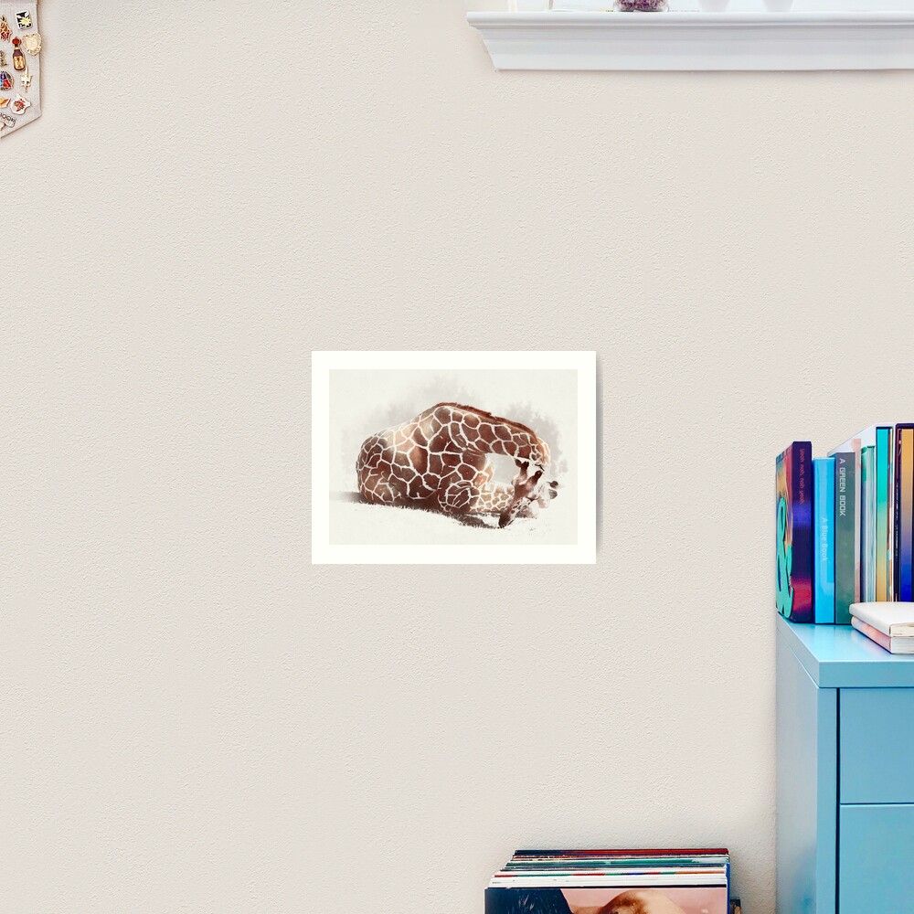 Giraffe Art Print