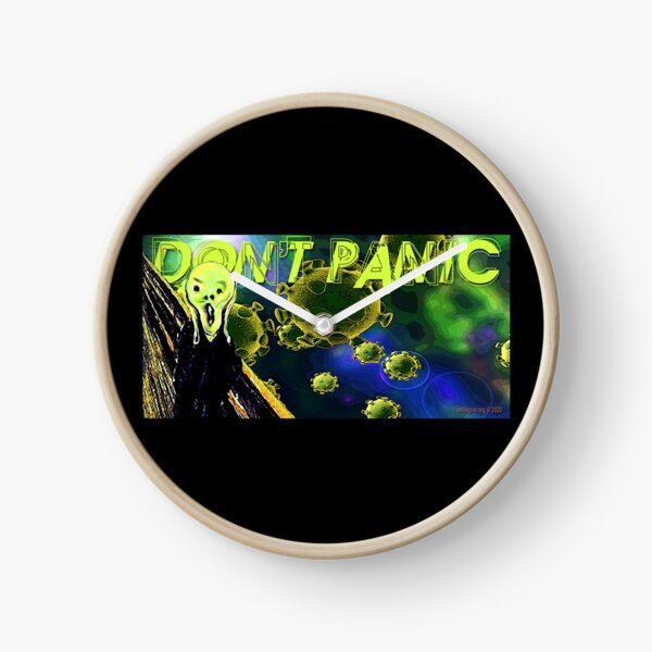 Don't Panic Clock