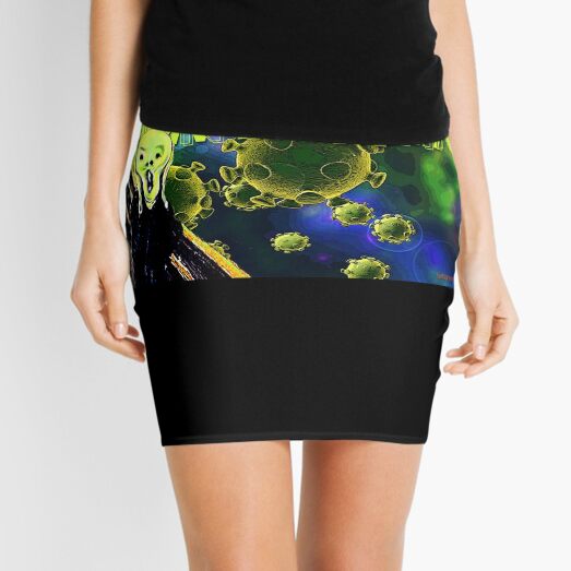 Don't Panic Mini Skirt