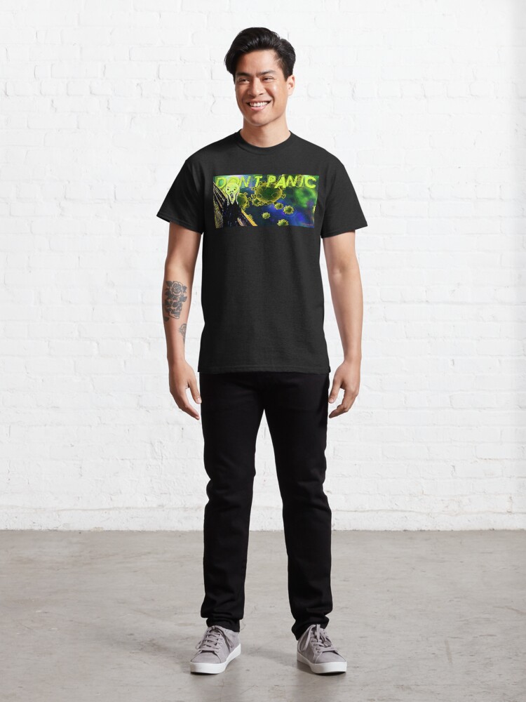 Alternate view of Don't Panic Classic T-Shirt