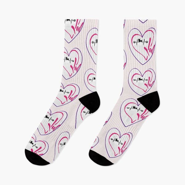 Item preview, PUPPY LOVE HEARTS,colorful abstraction designed and sold by Adri Barnard.
