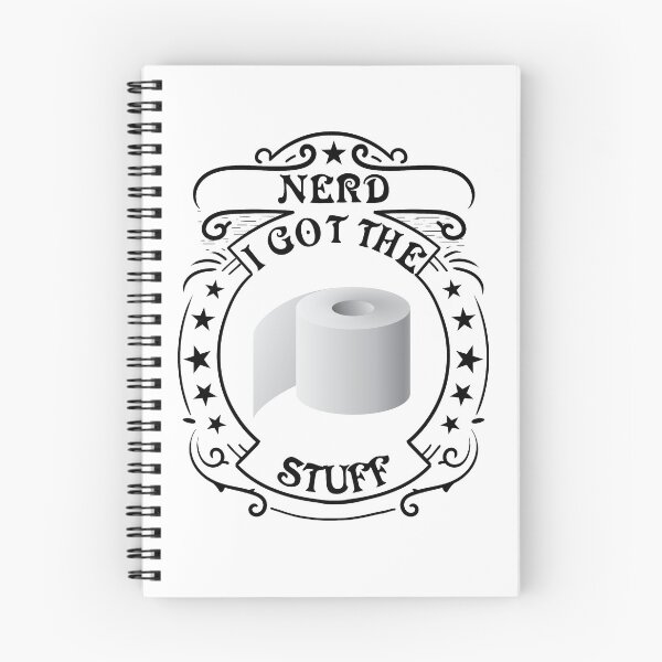 Item preview, Nerds got the stuff - toilet paper designed and sold by NerdySherds.