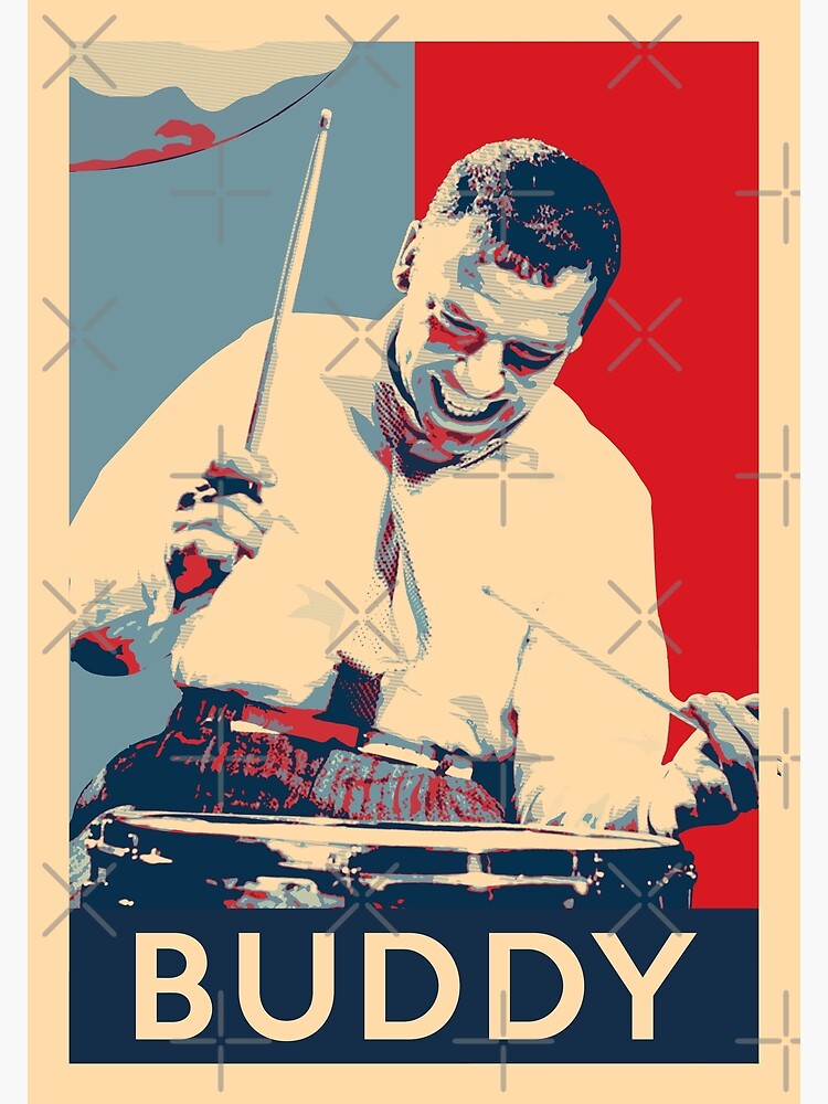 Buddy Rich Hope Poster - Greats Of Jazz Music History Premium Matte ...