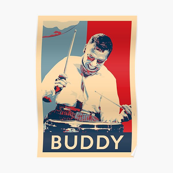 Buddy Rich Hope Poster - Greats of Jazz Music History Poster