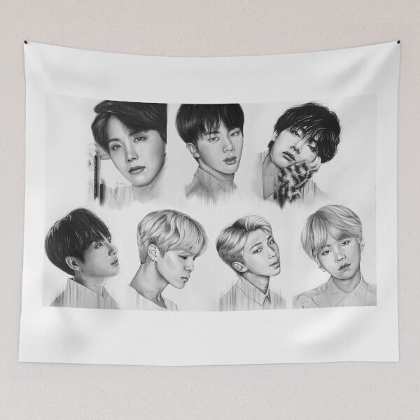 Item preview, OT7 pencil drawing designed and sold by ari-arts.