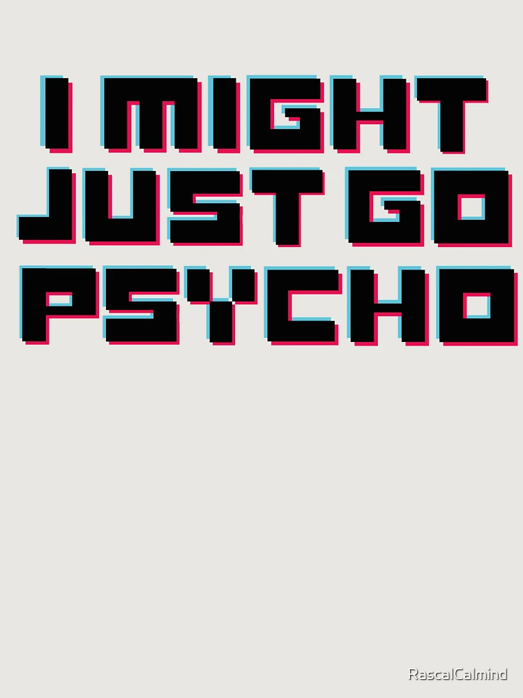 Thumbnail 6 of 6, Premium Oversized Sweatshirt, Psycho designed and sold by RascalCalmind.